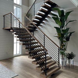 Enhancing the Safety and Durability of Floating Stairs