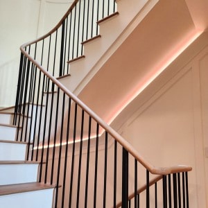 Design Considerations for a Modern Curved Staircase