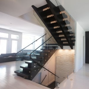 Materials in Floating Stairs Design