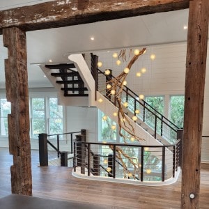 Practical Advantages of Floating Stairs