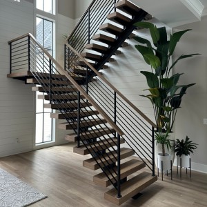 Industrial-Inspired Metal Staircases