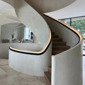 Luxury Curved Staircases A Sculptural Masterpiece