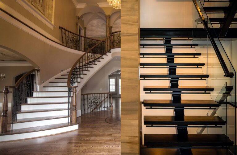 Open Riser vs Closed Riser Custom Stairs Design Pros, Cons & Visual Impact