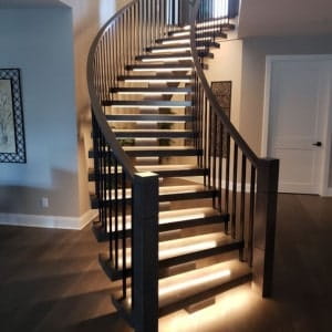 Modern Staircase Trend #3 Integrated LED Stair Lighting